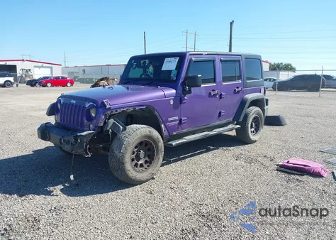 2017 Jeep Wrangler Unlimited Sport Rhd 4X4 из США, поврежденный, VIN 1C4BJWKG9HL707482